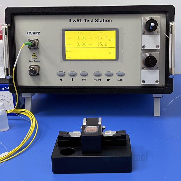 Optical Fiber Vgroove Alignment Platform Vgroove Alignment Test Tool