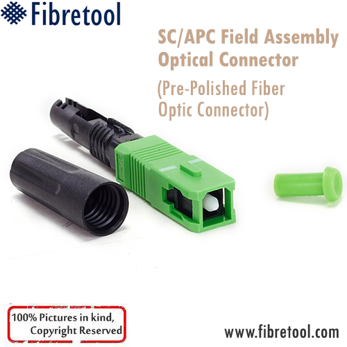 SC/APC Optical Fiber Field Fast Connector FTTH Fast Connectors